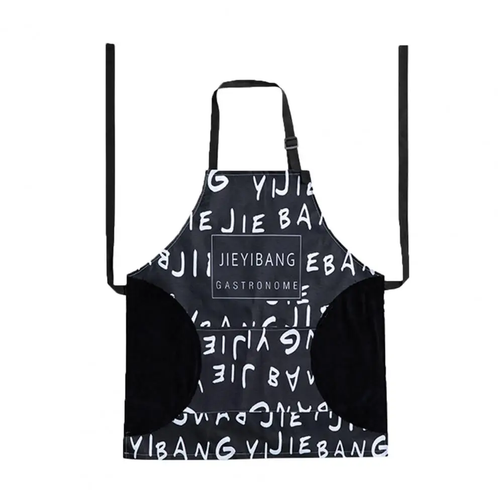 

HOT SALESStylish Waterproof Adjustable Anti-oil Hand-wiping Home Kitchen Cooking Apron