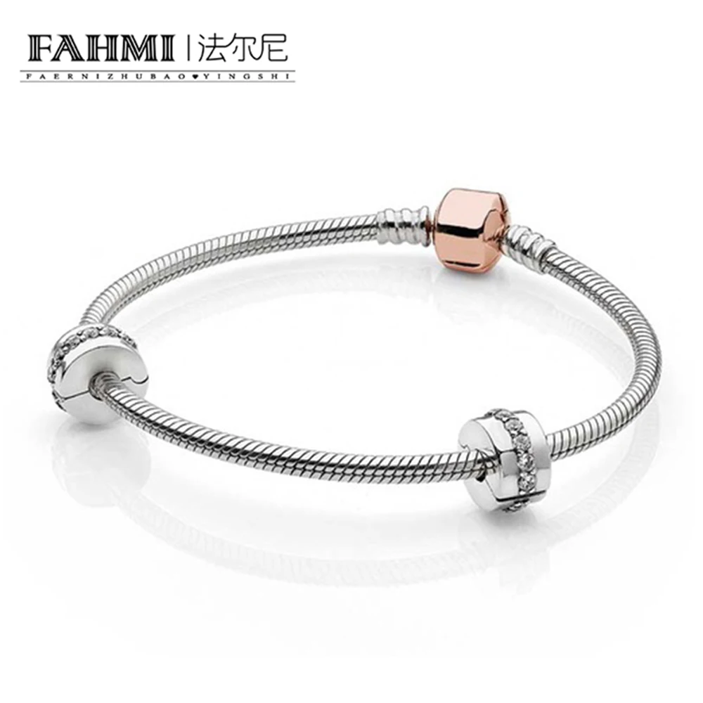 

2020 100% 925 Sterling Silver Holiday Rose Iconic Bracelet Gift Set fit DIY Original charm Bracelets jewelry A set of prices