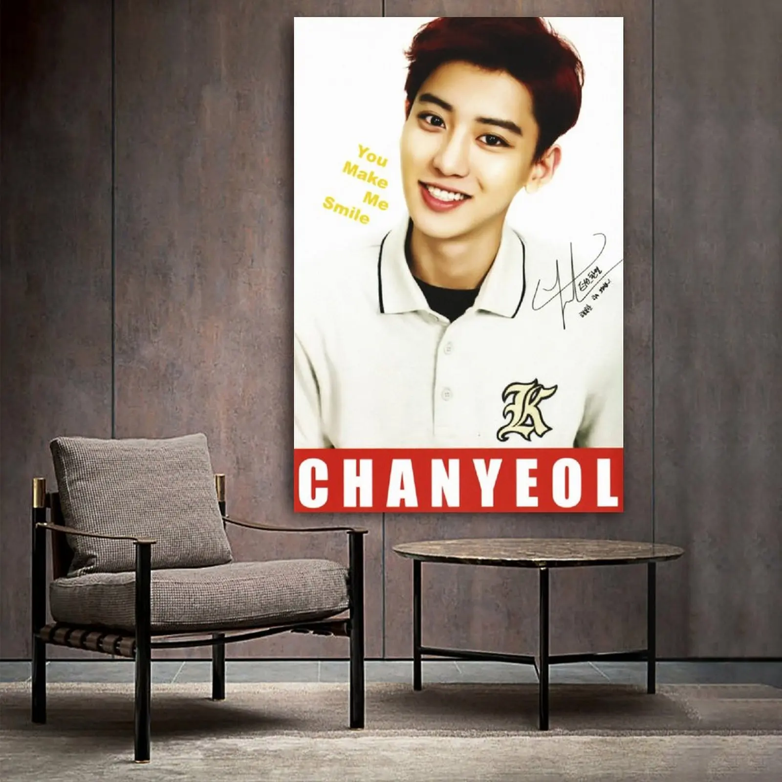 Настенный постер Chanyeol Exo Kpop настенные картины на холсте для гостиной постеры