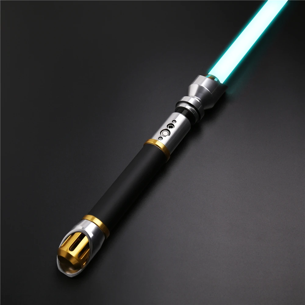 Cieltan-sable l&aacute;ser x-lotus, espada l&aacute;ser con empu&ntilde;adura de Metal, 12 colores claros, 10 juegos de soundfonts, duelos pesados-3