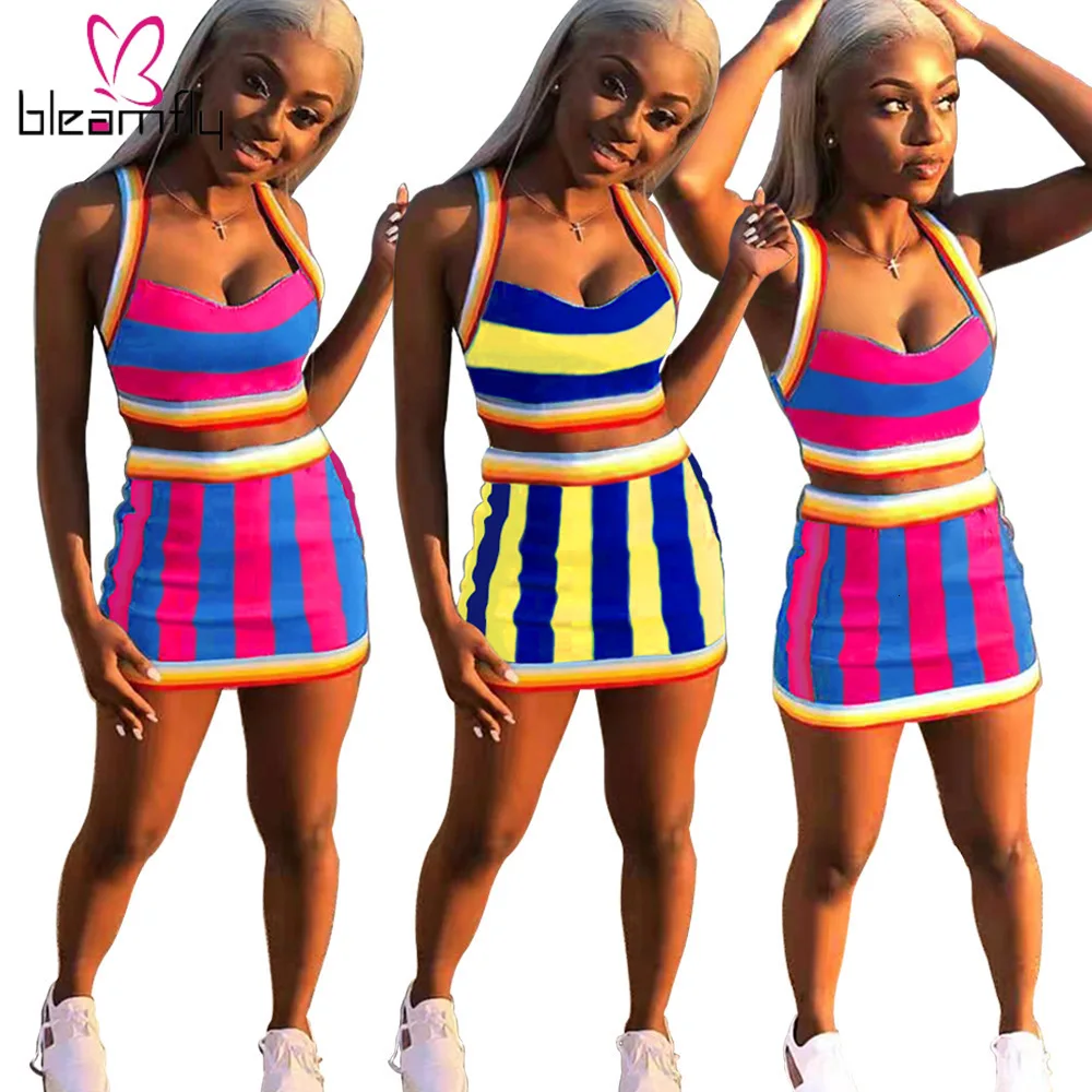 Летние женские полосатые платья без рукавов с набивным рисунком v образный вырез