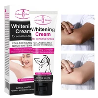 whitening cream hydration anti drying brighten even skin tone inhibiting melanin underarms knees private part body skin care 50g
