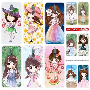 Phone Case For Huawei Mate 30 20 10 Lite Pro Cover Y7 Y9 2019 2018 2017 Nova 5T 4 3 Pretty Dress Girl