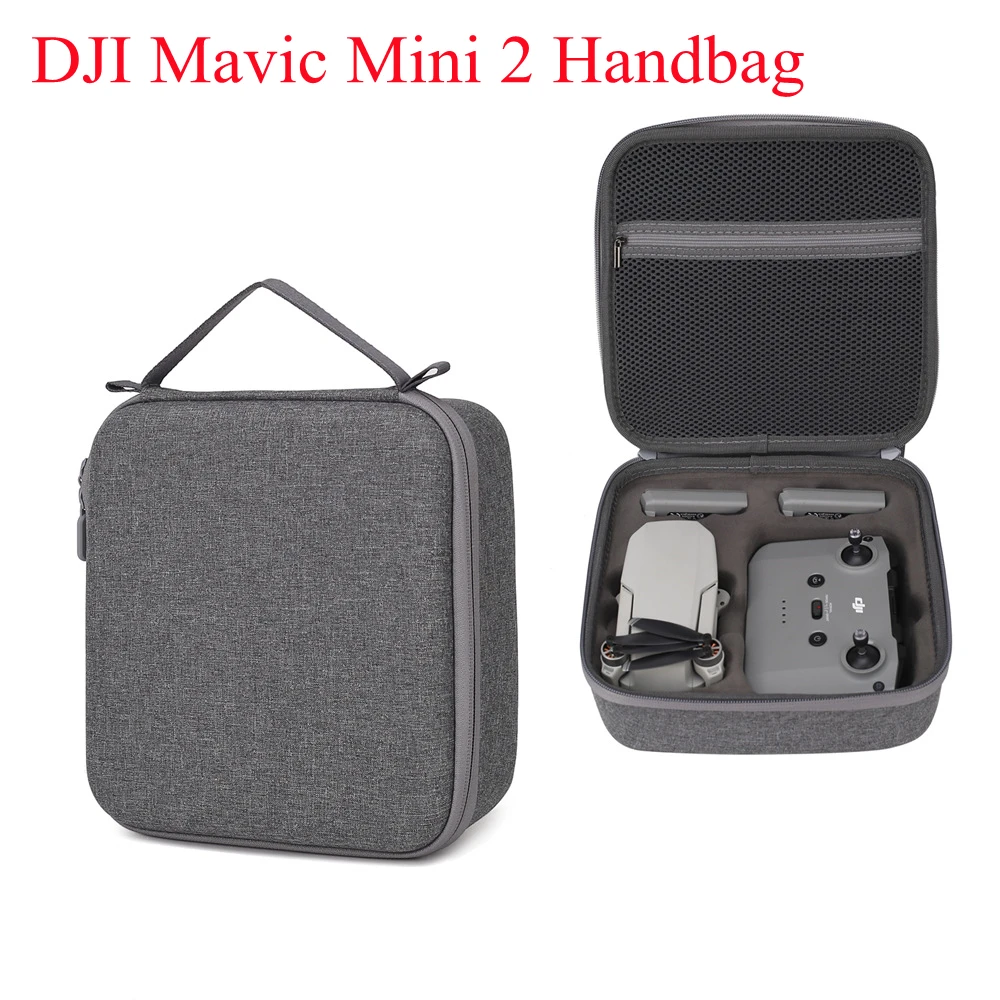 

DJI MINI 2 Storage Case Shockproof Tote Bag Double Battery Carrying Case Hard Shell Box for Mini 2 Handbag Accessories