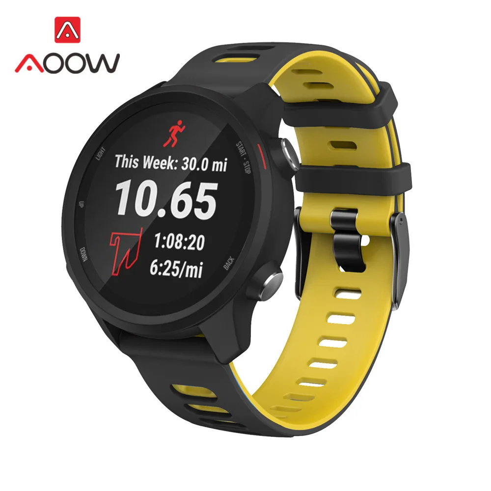 20 мм спортивный силиконовый ремешок для часов samsung Galaxy Watch Active2 40 мм 44 мм 42 мм Active 2 Garmin Amazfit huawei Band ремешок Correa
