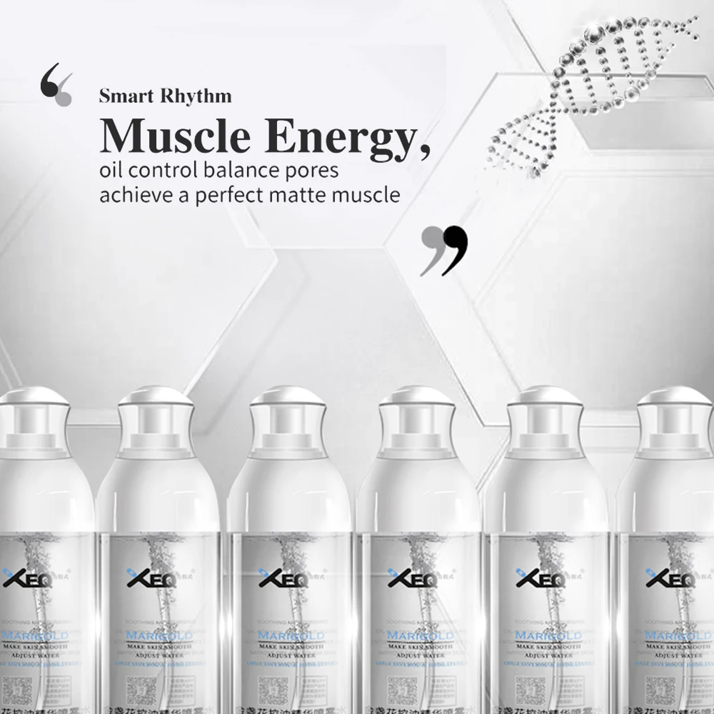 

XEQ Marigold Oil Control Spray Essence Water Face Toner Moisturizing Oil Control Shrink Pores Skin Care