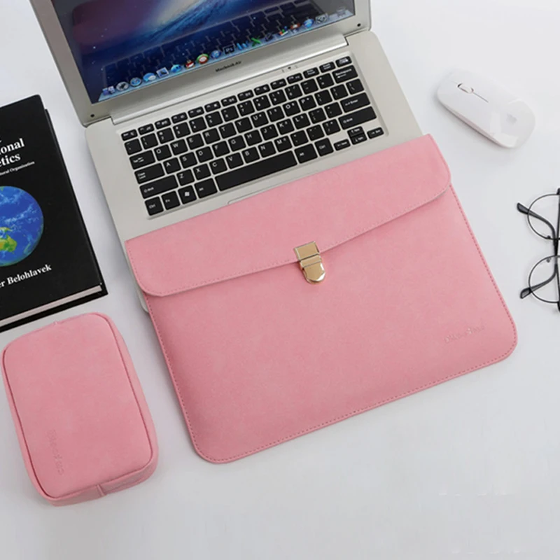 Матовая сумка из искусственной кожи чехол для ноутбука Macbook Air Pro 11 6 13 3 14 15 дюймов