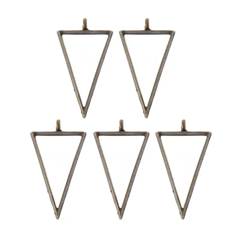 5 шт. в ажурной оправе с открытой спиной подвеской виде цветка из УФ-смолы |