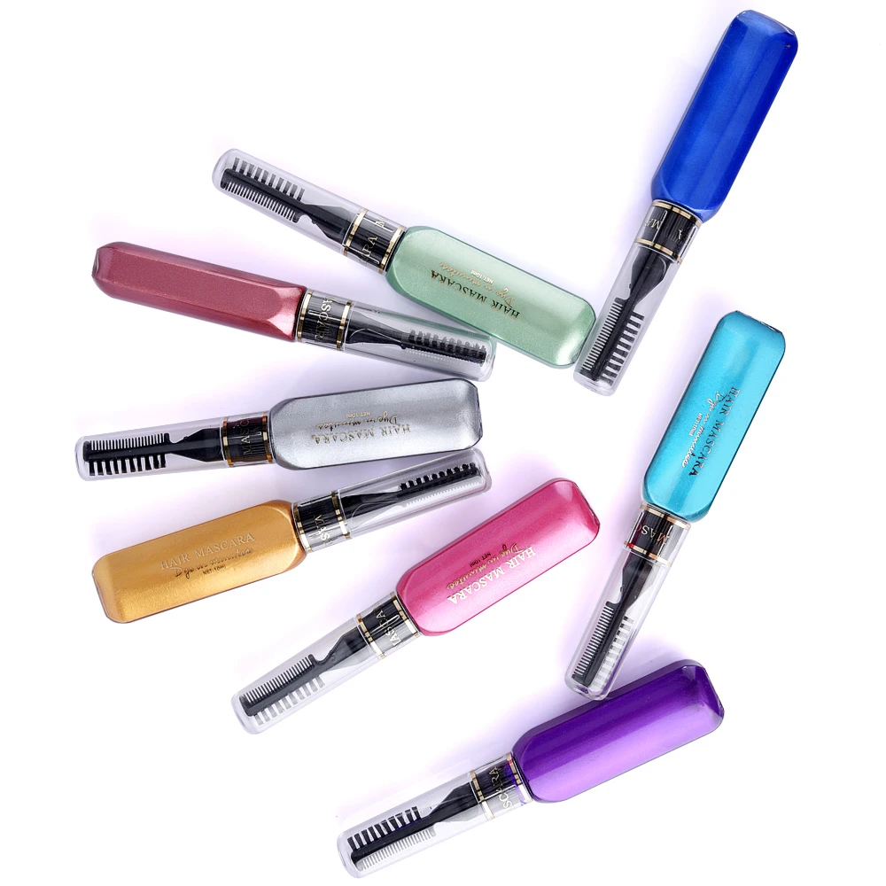 

6PCS/8PCS/Set Colored Hair Chalk Comb Temporary Dye For Kid Girls Party Cosplay DIY Festival Dress up for All Hair Wax Color