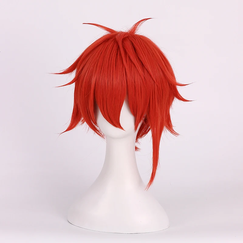 Парик для косплея из аниме игры IDOLiSH7 термостойкий синтетический с короткими