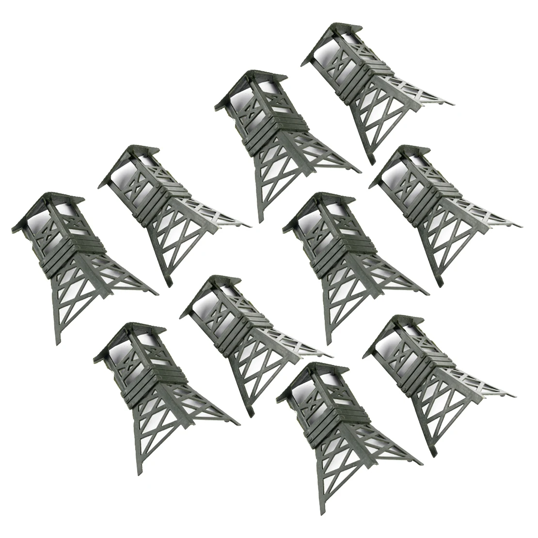 LETAOSK 10 шт. армейская пластиковая база Военные солдаты аксессуары павильон