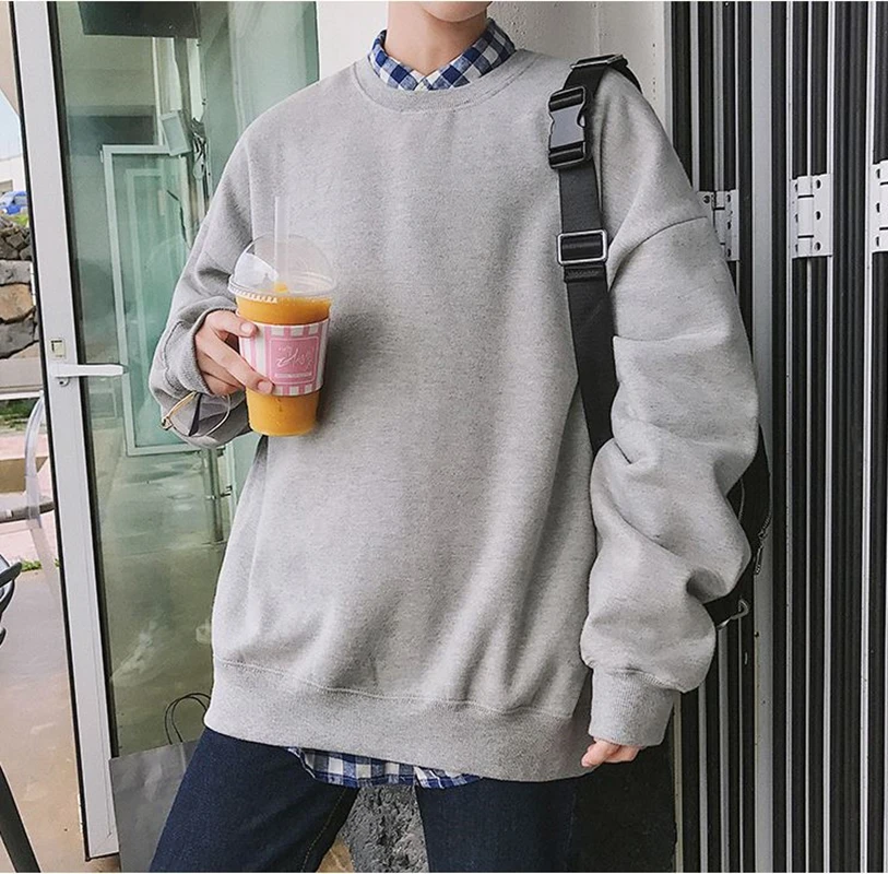 Мужские толстовки Харадзюку большого размера 2019 мужская и женская уличная