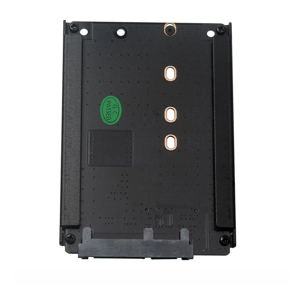 Металлический Чехол B+ M ключ M.2 NGFF SSD до 2,5 дюймов SATA 6 ГБ/сек. адаптер карта с корпусом разъем M2 адаптер NGFF с 5 винтами