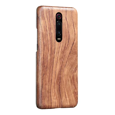 rosewood Чехол для телефона из натурального дерева для Xiaomi 9T PRO, Redmi K20 Pro, чехол, покрытие из черного ледяного дерева, грецкого ореха, розового дерева - Цвет: rosewood