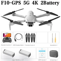 aerial drone equipped with 6k hd f10 dual camera quadcopter with gps 5g wifi wide angle fpv altitude keeping uav kids toy gift