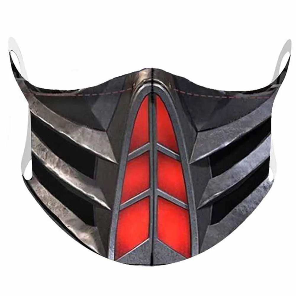 Маска для косплея костюм Mortal Kombat Noob Saibot Scorpion Sub Zero Ninja Kabal Hero пылезащитные маски