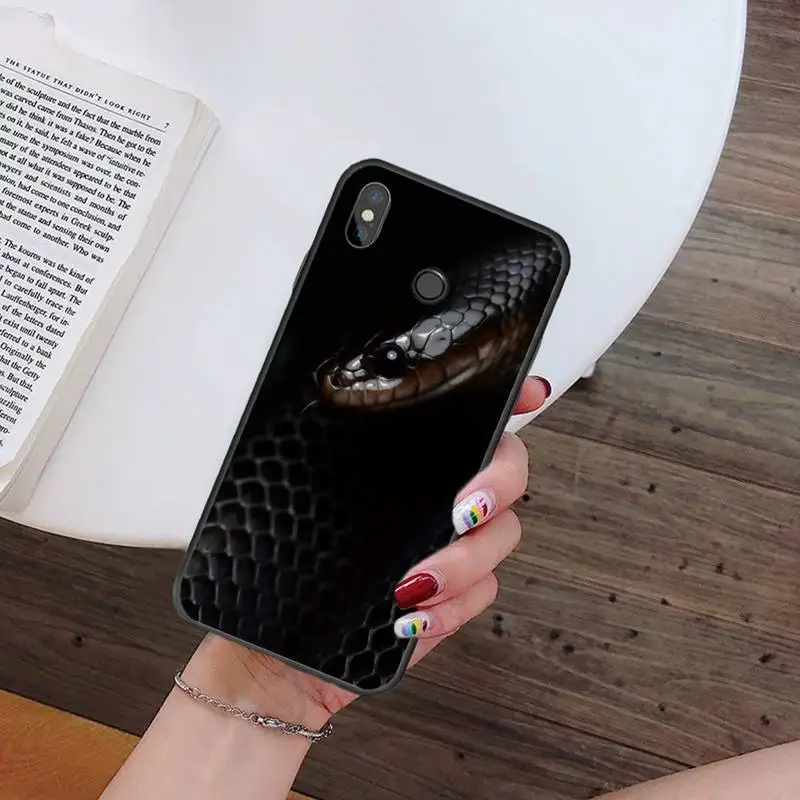 

Hand Snake Flower Snake pattern high quality Phone Case shell For Xiaomi Redmi note 7 8 9 t k30 max3 9 s 10 pro lite