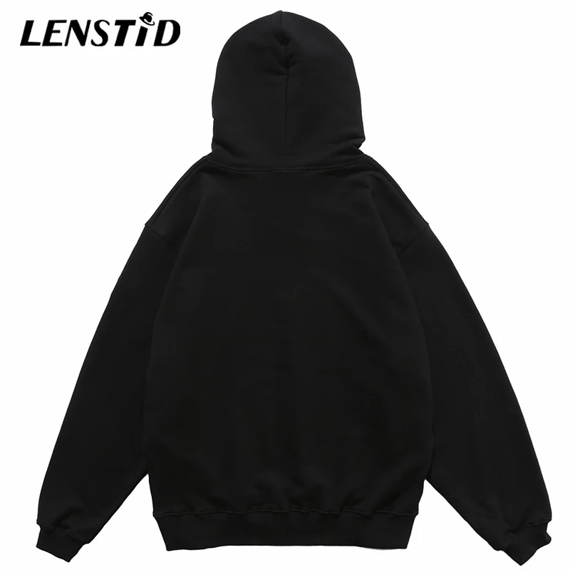LENSTID Мужской пуловер в стиле хип хоп толстовки с капюшоном героями японского