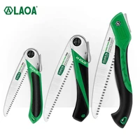 laoa folding saw 6 8 10 blade foldable handsaw outdoor scissors camping wood pruning scissors hard tooth gardening tools