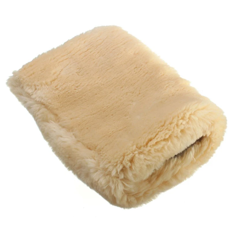 

Lambswool Polishing Mitts Buffing Car Cleaning Wash Glove