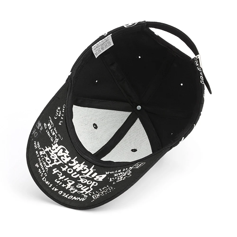 

Outdoor Fashion Doodle Baseball Cap Dad Hat Graffiti Print Adjustable Snapback caps Sports Visor Hats Student Hip Hop Cap Gorra