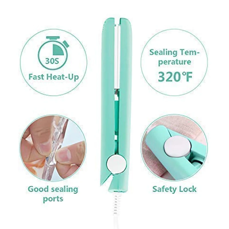 

Food Bag Heat Sealer Portable Mini Food Bag Heat Sealer Smart Control Heating Sheet For Airtight Food Storage