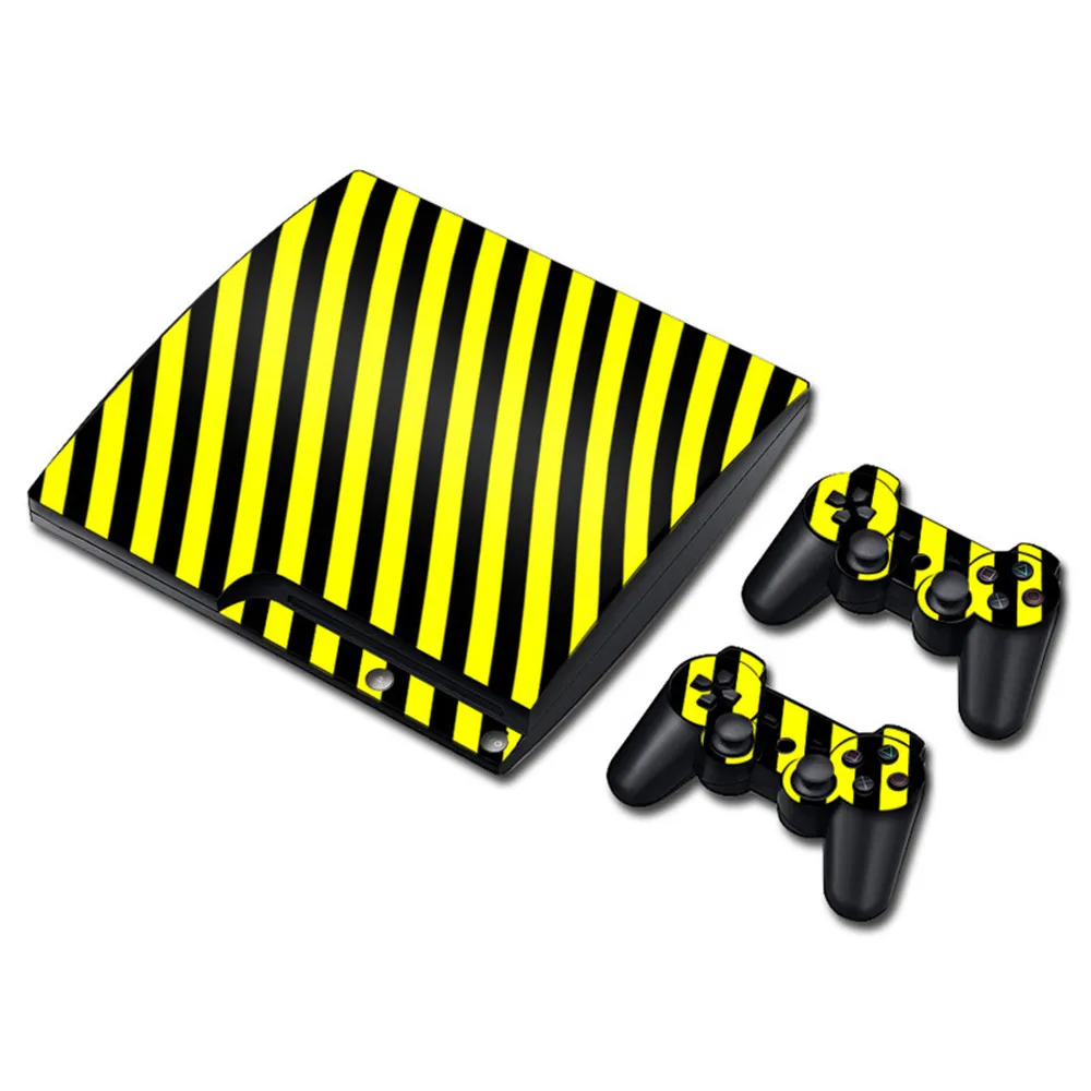 Лидер продаж наклейка на игровую консоль и контроллеры для Sony PS3 тонкий виниловый