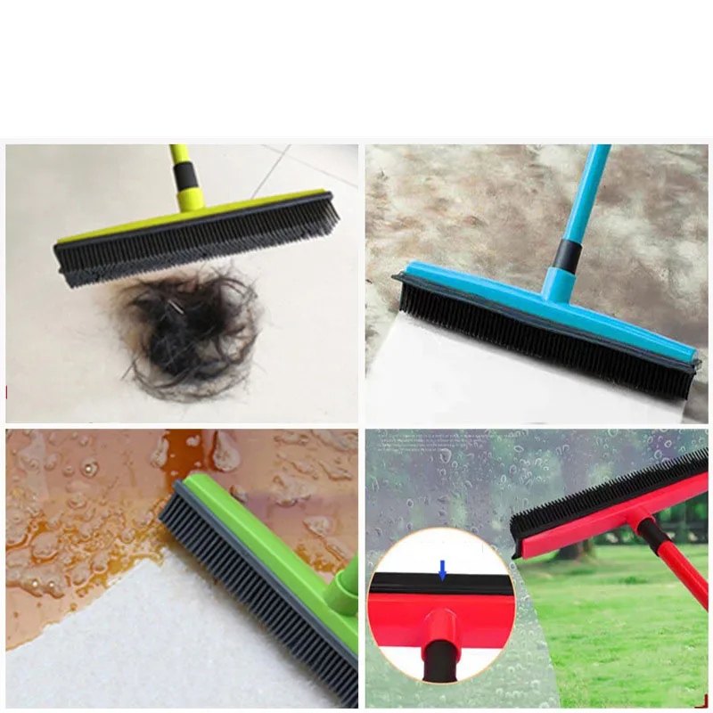 Чистящие швабры для домашних животных удаление ворса резиновая метла