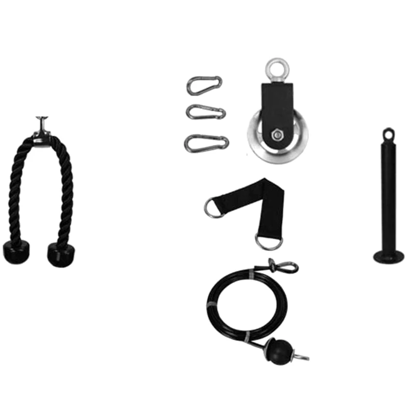 

ELOS-LAT Pull Down Machine Pulley Pro-Pulley System Gym for Workout-New Pulley Cable System for Your Ultimate Home Gym System