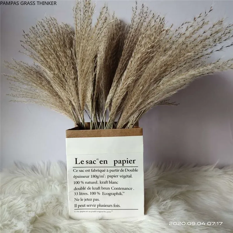 

новый год 2021 декор 30 шт. Сушеные цветы пампасы пучок травы чистый натуральный тростник цветы витрина свадебные украшения цветок елочные игр...