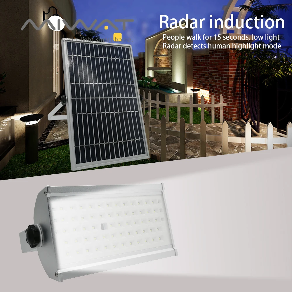 Светодиодный прожектор на солнечной батарее 6 Вт 12 30 портативный Точечный