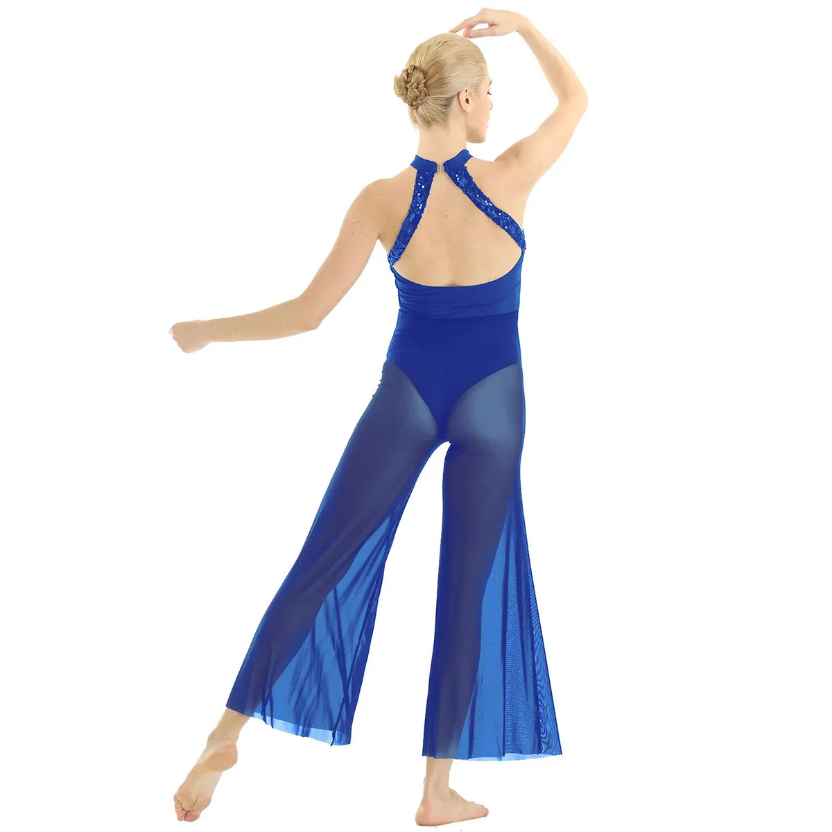Юбка брюки с блестками для взрослых балетные гимнастические леотарды