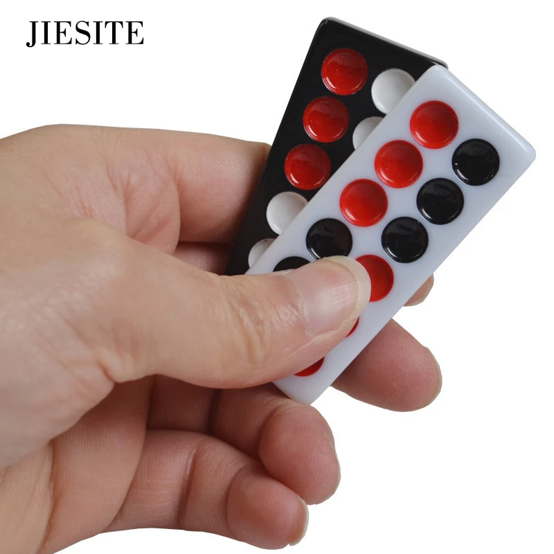 JIESITE 2020 Qing Yu Nian Pai Jiu черно белая игра домино го 32 шт. с коробкой и 2 кубиками
