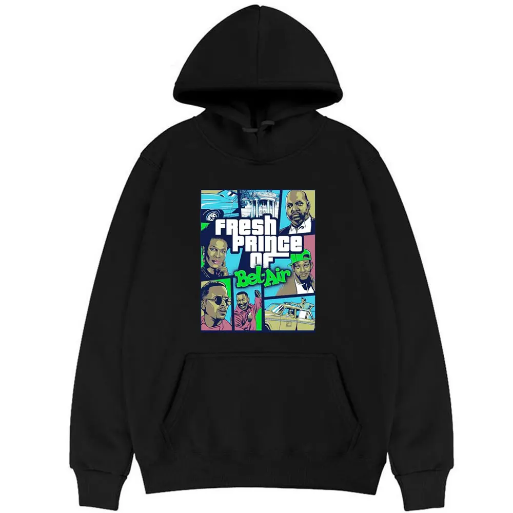 

Funny Fresh Prince of Bel Air Hoodie Men Women 90s Sitcom Comedy TV Hoodies Men Women Fashion Casual Sweatshirt Mens Streetwear