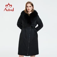 astrid winter women parka natural real fur collar overcoat female removable trench coat plus size parkas women coat ar 7510