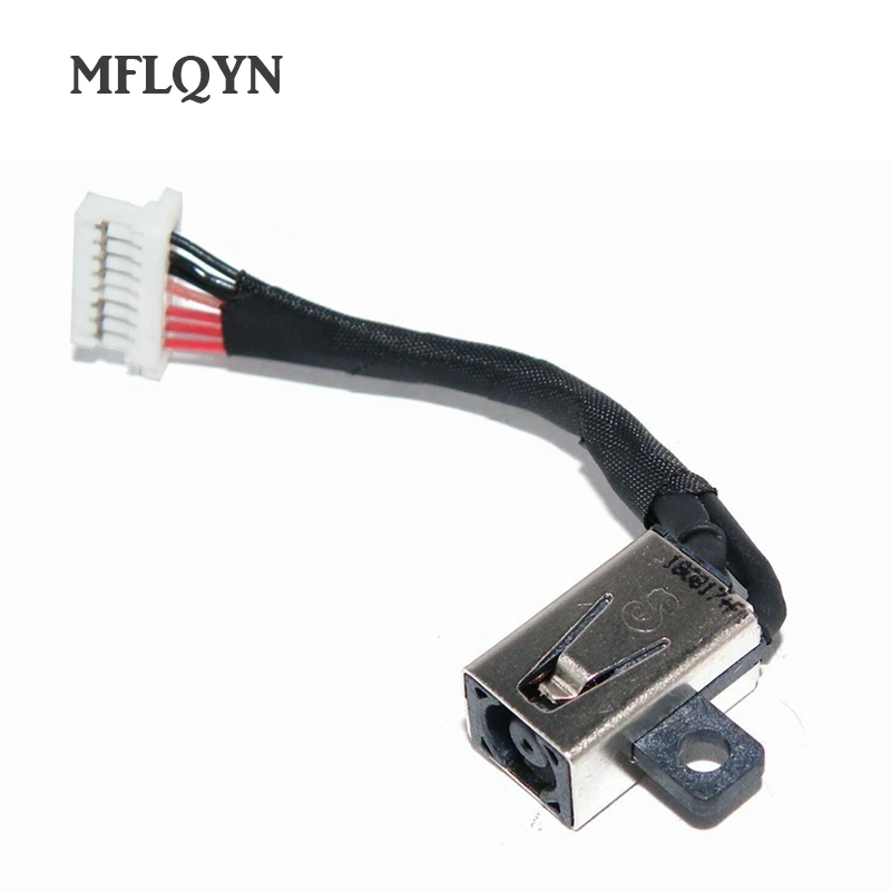 Новый DC кабель питания для Dell Inspiron 13 7368 7569 7378 7579 450.07R03.000 PF8JG Разъем гнездо ноутбука