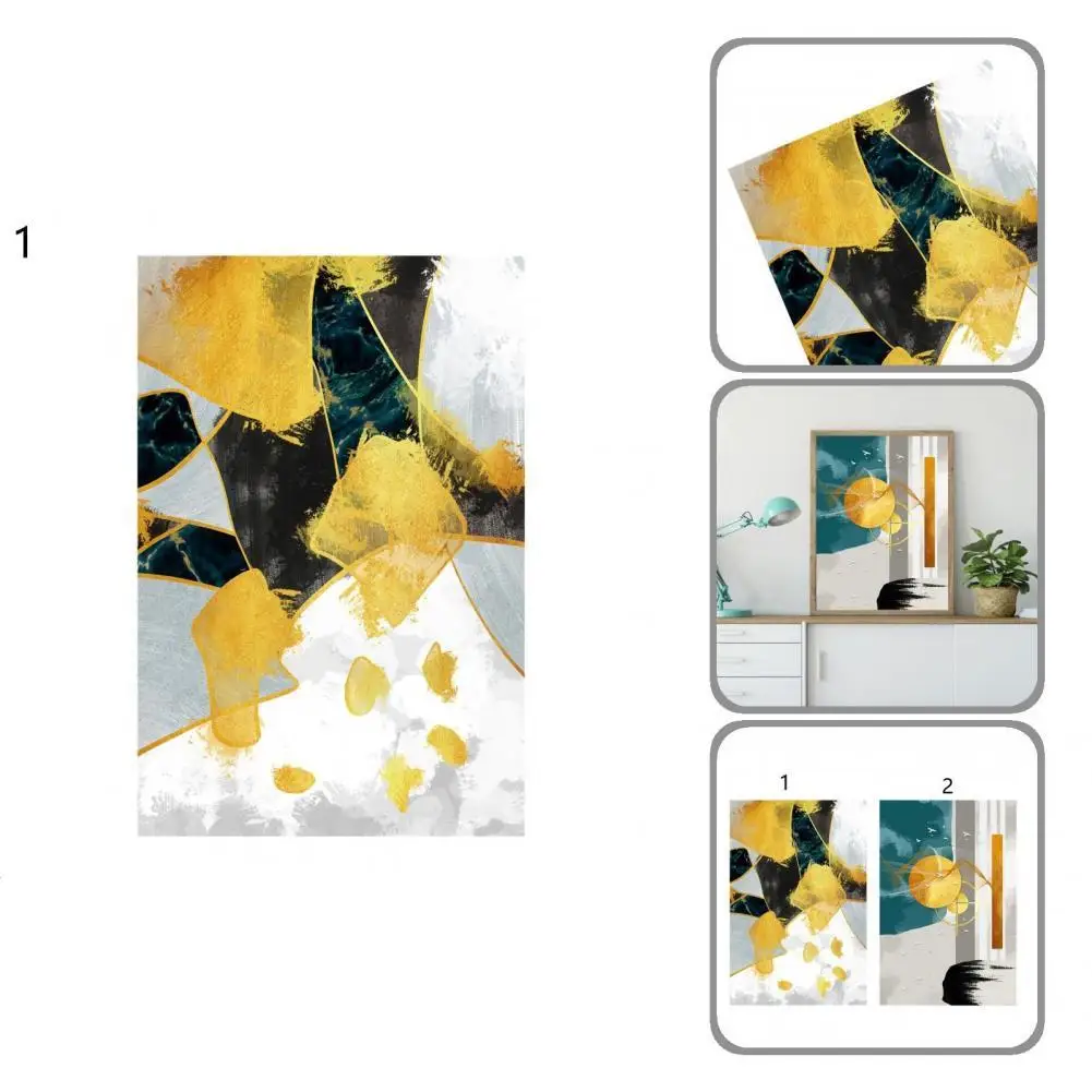 

Tear Resistant Fabric Creative Large Wall Art Oil Style Poster for Hotel