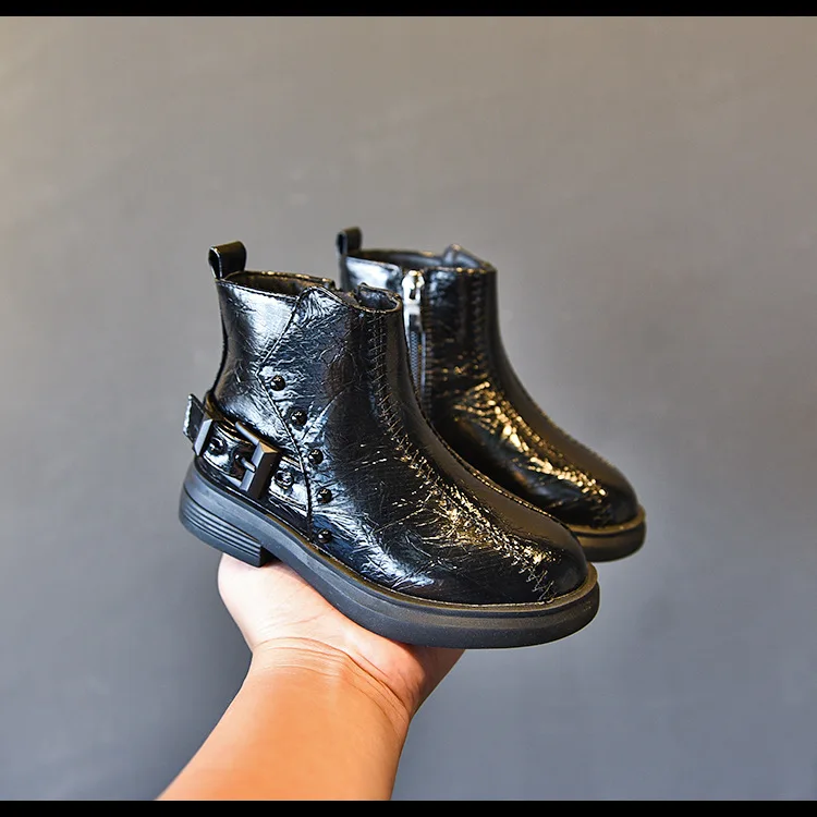 Новое Осеннее детское платье с рисунком из сапоги &quotПринцесса&quot детские Martin для