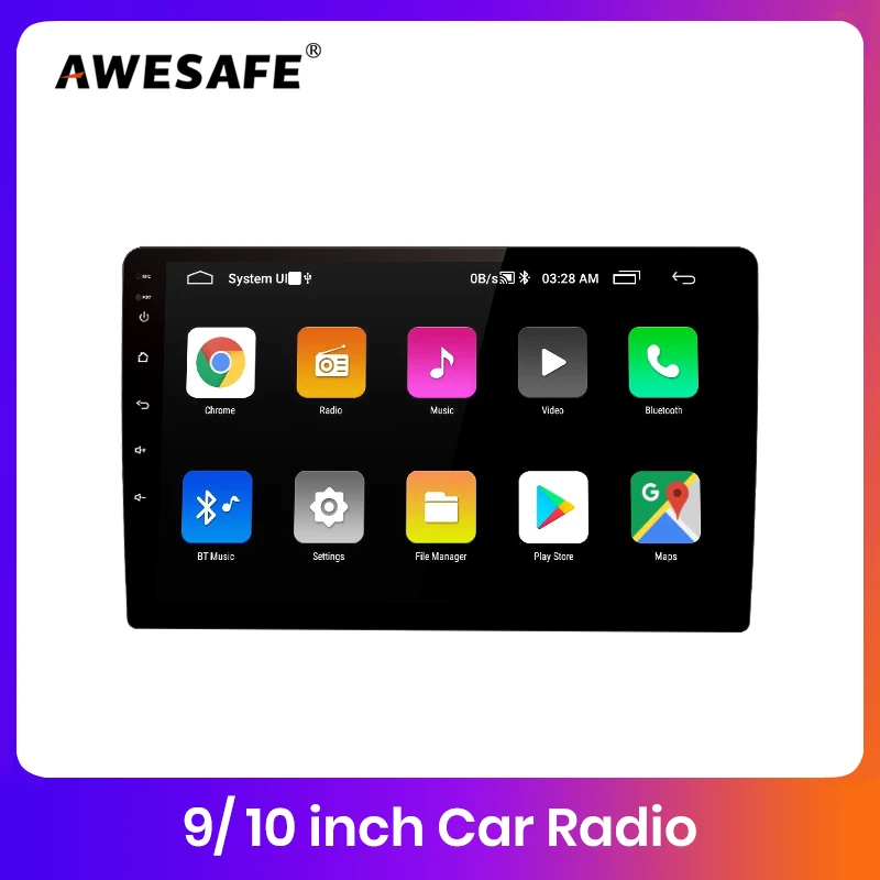 Автомагнитола AWESAFE PX9 автомагнитола мультимедийный плеер Android 10 2din посылка входит