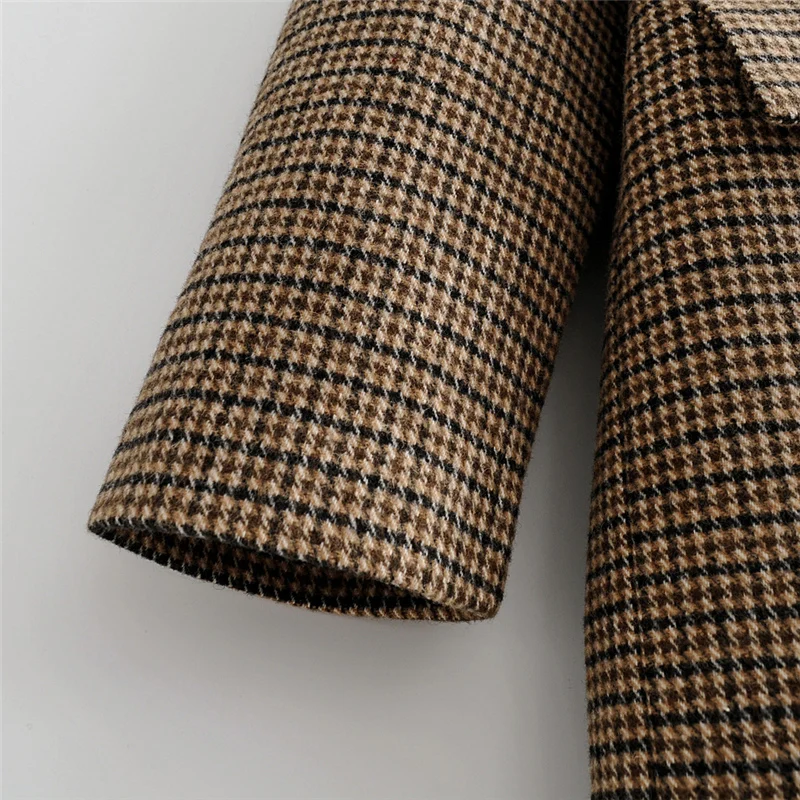 OMIKRON Женское пальто осень/зима свободное отбеленная шерсть|Женские пальто| |
