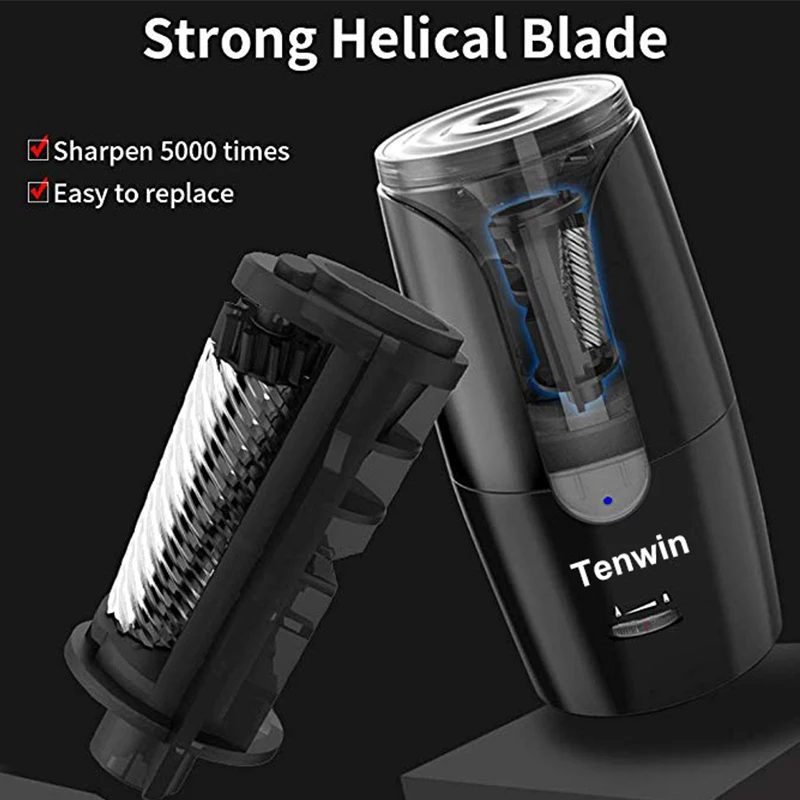 

Large Automatic Electric Pencil Sharpener Heavy Duty Stationery For Colored Pencils Mechanical USB For Children Artists