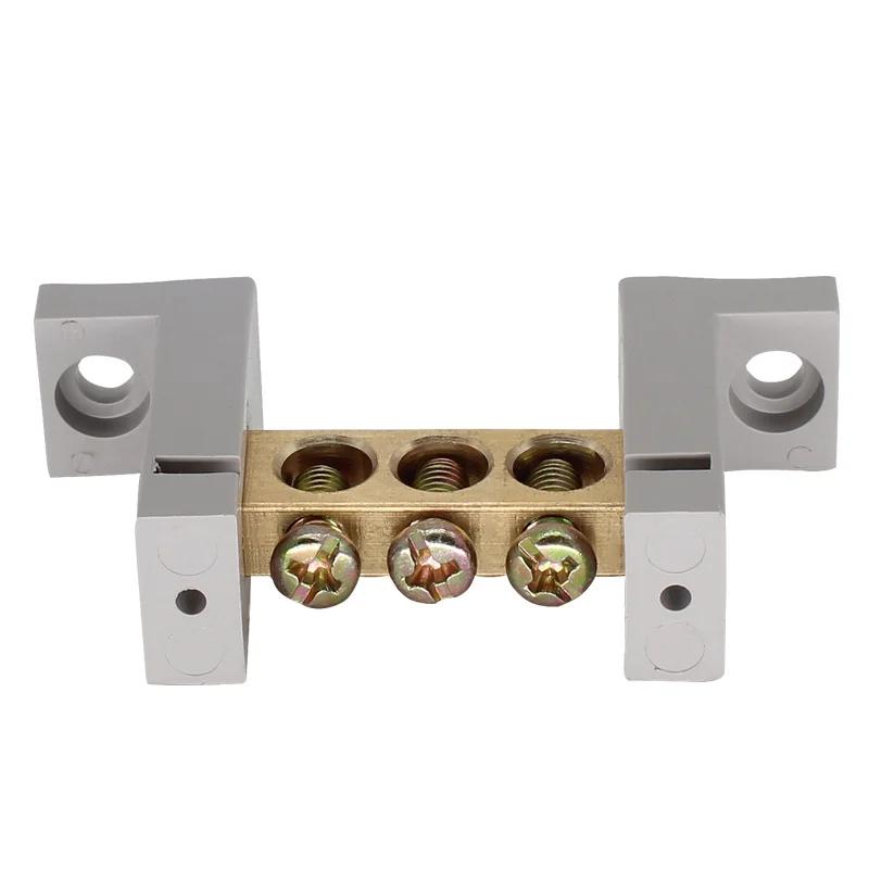 БЫСТРОРАЗЪЕМНАЯ латунная Клеммная колодка на din рейку распределительный штекер