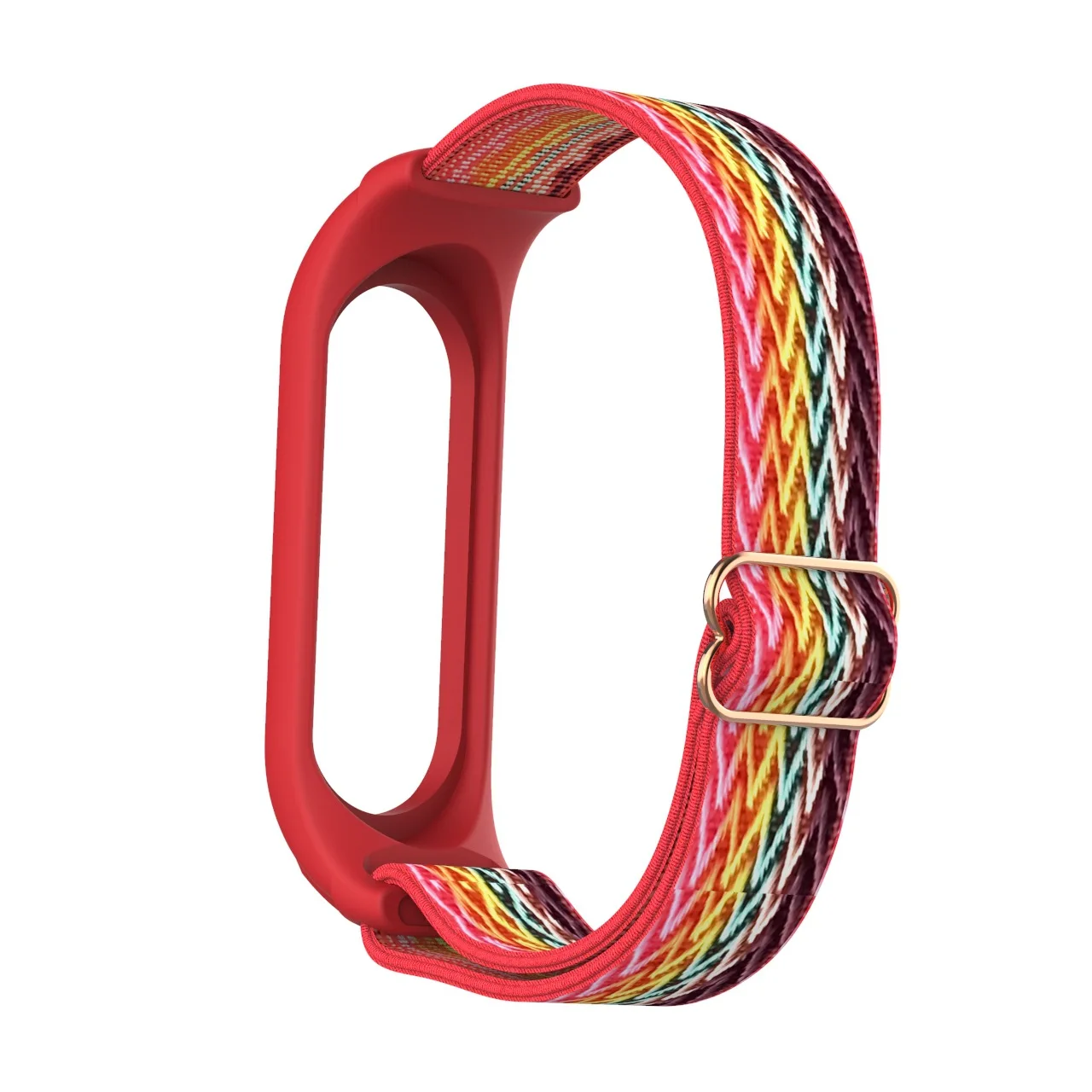 For Xiaomi Mi Band 4/5/3 Strap  Mi Band 6 Bracelet Adjustable Elastic Nylon solo Loop Replace Wristband For mi band 6 4 straps