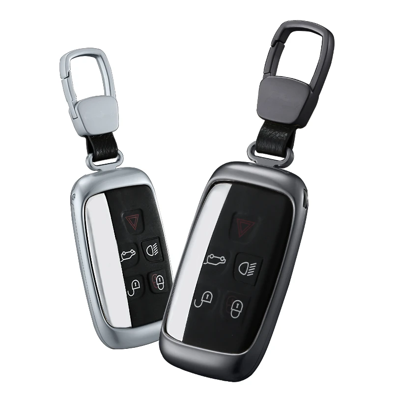 Чехол для автомобильного ключа из алюминиевого сплава чехол Land Rover Range Evoque Discovery 4