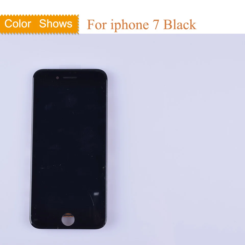 Для iphone 7 7G Полный ЖК-дисплей сенсорный экран дигитайзер панель монитор ЖК сборка полный для iphone 7 ЖК 3D сенсорный ЖК