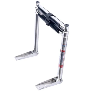 Двухступенчатая телескопическая лестница для плавания, подвесная платформа для плавания