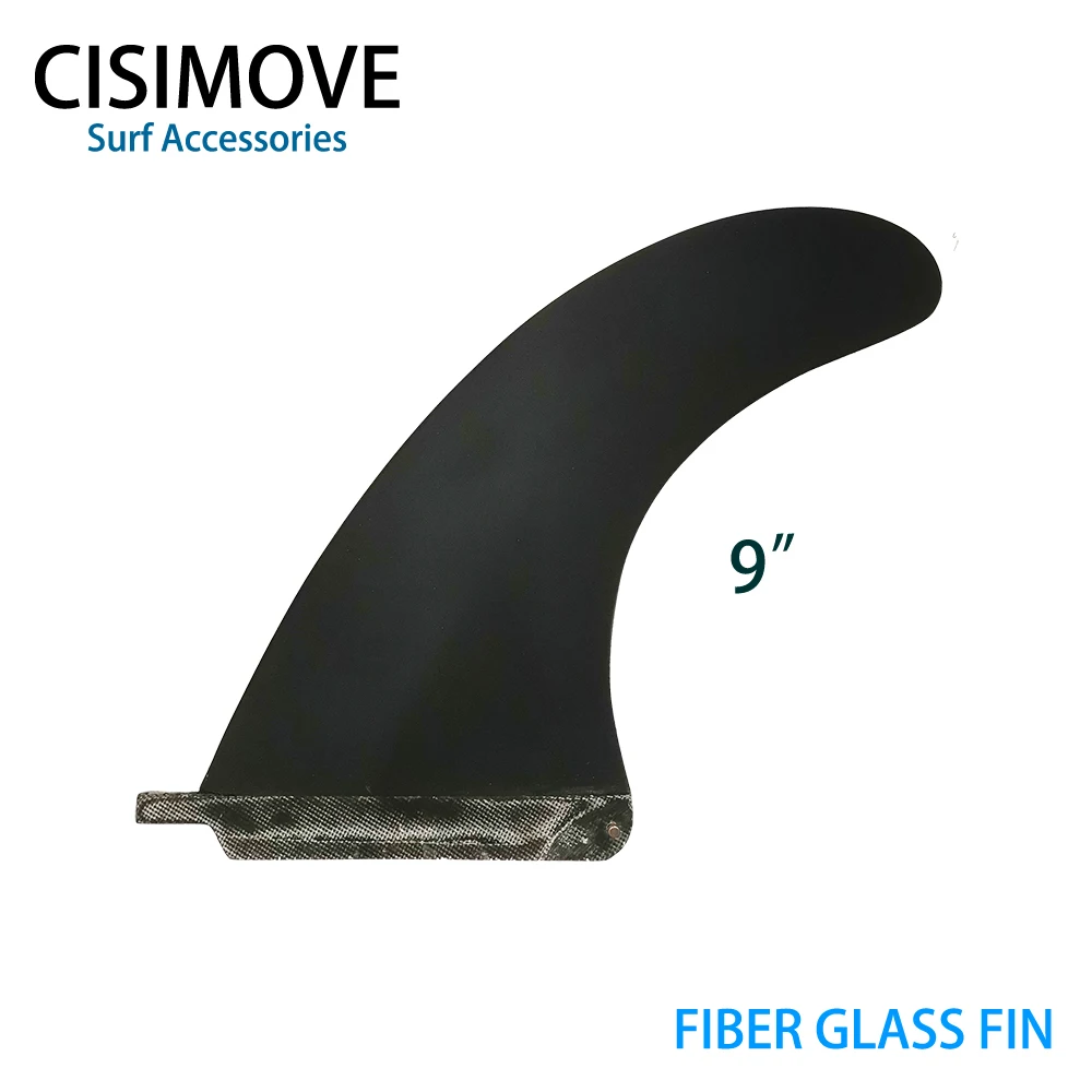 CISIMOVE черное волокно стекло центральный хвост один плавник для серфинга SUP