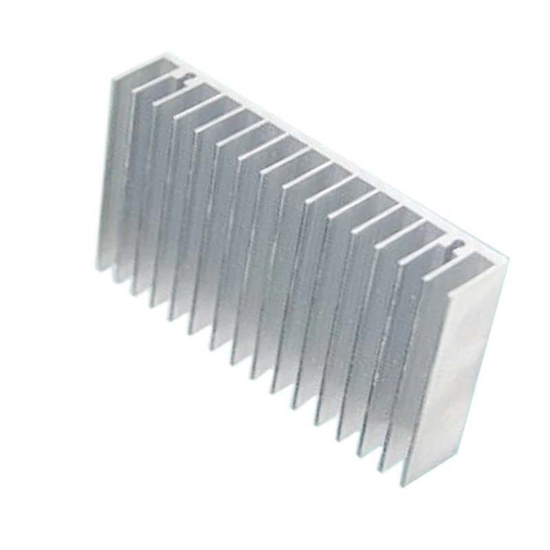 Мощный светодиодный алюминиевый профиль длинный плотно зубчатый радиатор лист