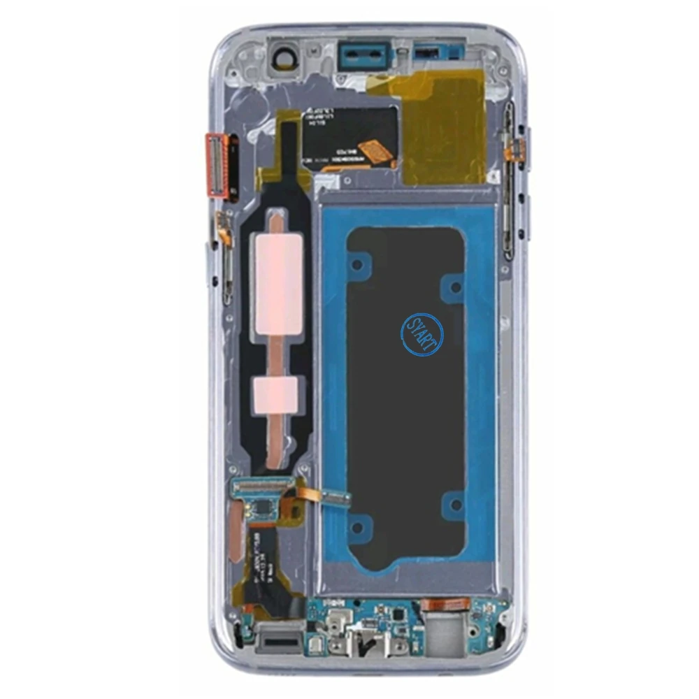 OLED для S7 5 1 ''LCD Замена SAMSUNG Galaxy дисплей G930 G930F сенсорный экран дигитайзер сборка