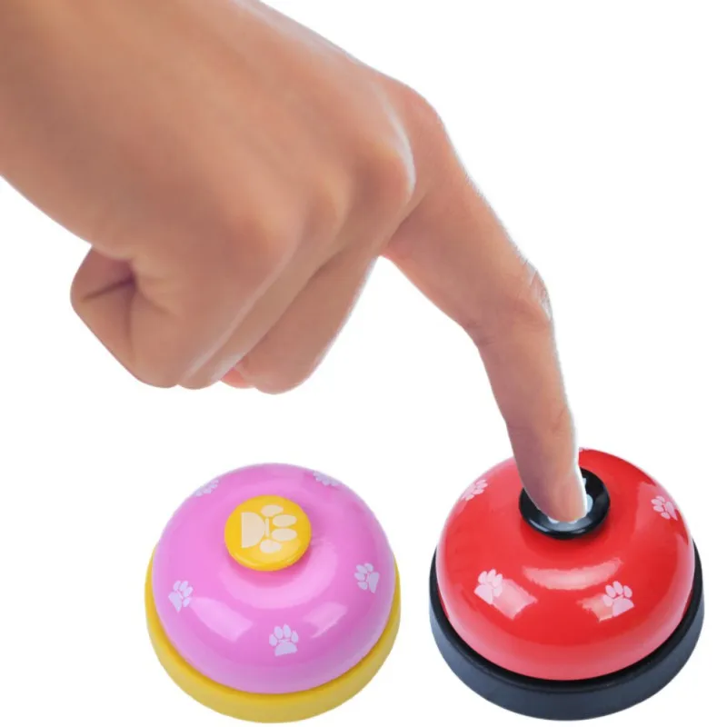 IQ training pet call dog cat feeding Ringer educational toy pets interactive toys bell eat food feeder smart accessories | Дом и сад